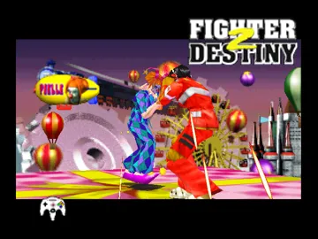 Fighter Destiny 2 (USA) screen shot title